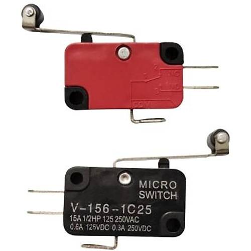 V-156-1C25 Micro Switch 3-Pin