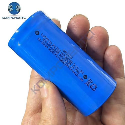 Orion IFR32700 3.2V 6000mAh LiFePO4 Pil