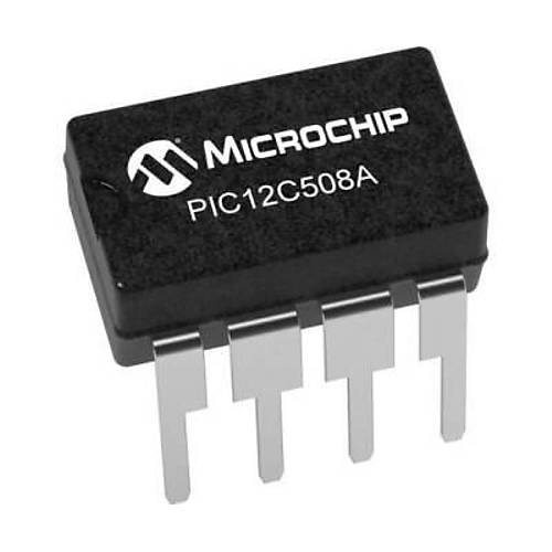 PIC12C508A PDIP-8 8-Bit 4MHz Mikrodenetleyici