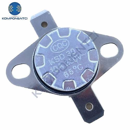 KSD301 NK 65 C Limit Termostat NC 250V 10A