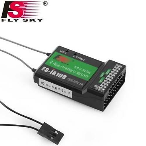Flysky FS-TH9X 2.4GHz 9 Kanal Kumanda ve FS-IA10B Al�c�