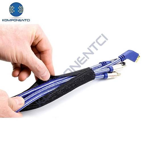 Gwest 20mm Siyah Kablo �orab� 1 Metre