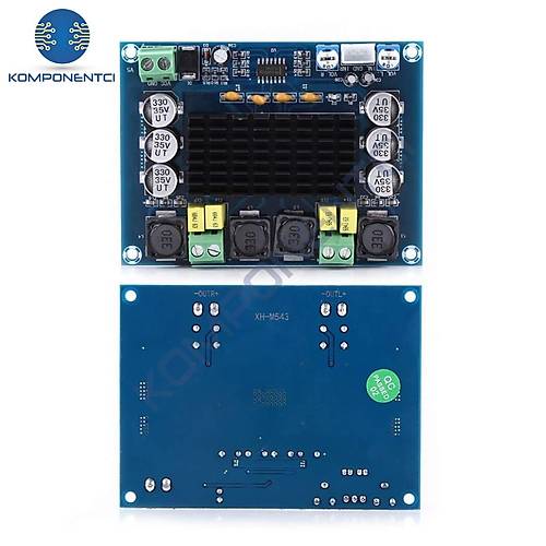 XH-M543 TPA3116D2 Stereo 2x120W Ses Amfi Mod�l� Class D �ift Kanall�