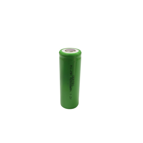 Sertec 1.2V 2800mAh A Size Ni-MH �arjl� Pil Ba�s�z Flat Head