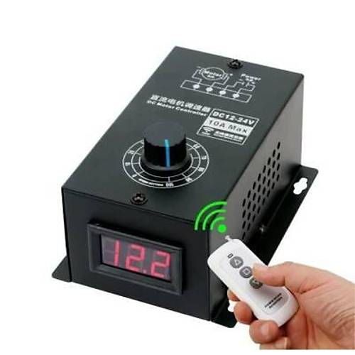 DC Motor Drehzahlregler 12V-24V 5A Einstellbarer Motorregler Schalter – Fernbedienung Schalter Onlineshop