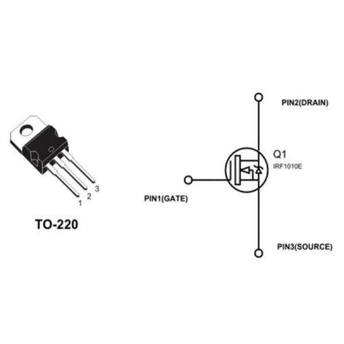 IRF2804 - 40V 280A Mosfet - TO220