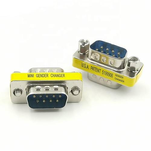 DB9 - RS232 Erkek-Erkek (M2M) 9 Pin evirici Ara Adaptr