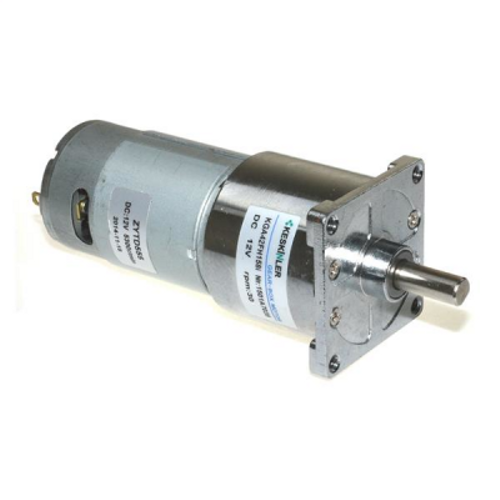 KGA42 12V 30Rpm 42mm Red�kt�rl� Flan�l� Uzun Dc Motor
