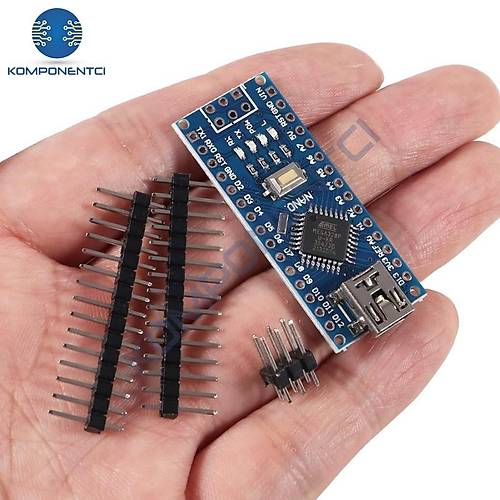 Arduino Nano Klon V3.0 - USB CH340 Chip (USB Kablo Dahil)