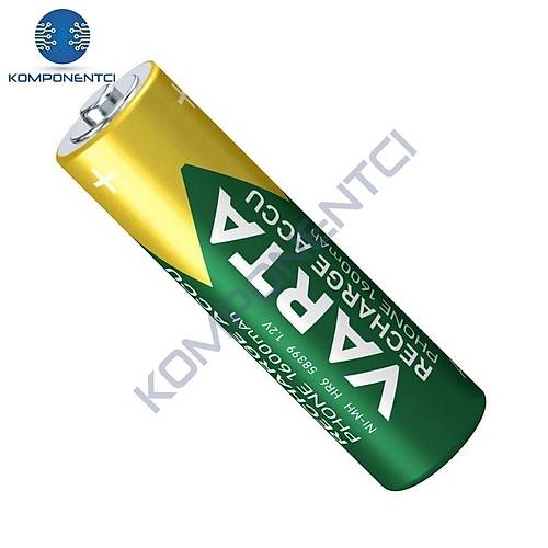 Varta 1600mAh AA �arj Edilebilir Pil Tekli