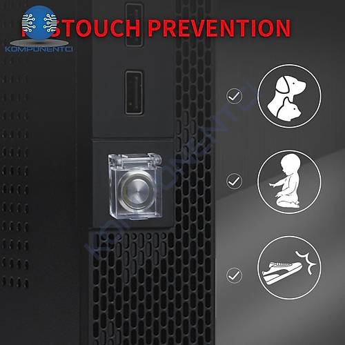 S-019 19mm Yayl� Buton Koruma Kapa�� DPC-19