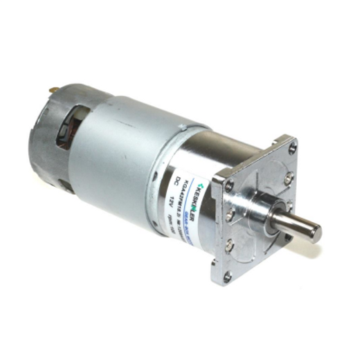 KGA42 12V 100Rpm 42mm Red�kt�rl� Flan�l� Uzun Dc Motor
