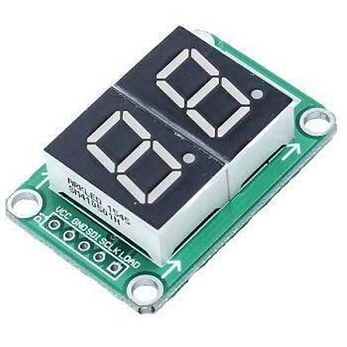 7 Segment Display Mod�l� 2 Haneli