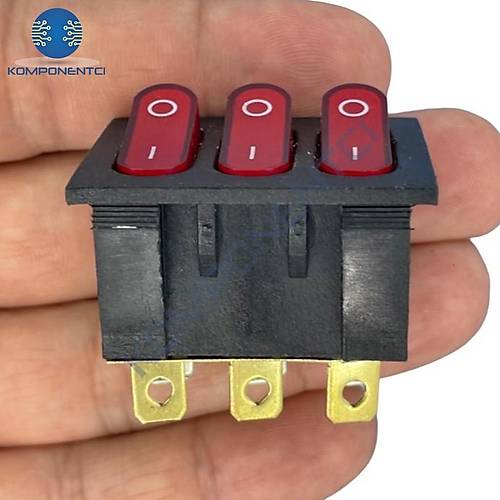 IC-135 l Ikl Anahtar 220V ON-OFF 9P