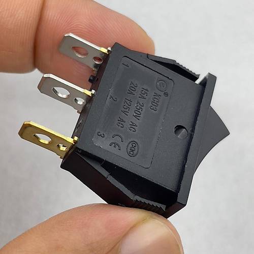 IC-113A Dar Nokta Ikl Anahtar On-Off Siyah