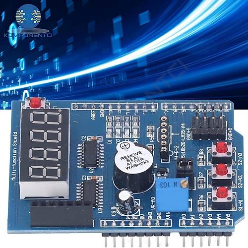 Arduino �ok Fonksiyonlu Geni�letme Kart�
