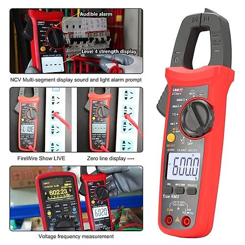 UNI-T UT204+ Ac/Dc 600A True Rms Dijital Pensampermetre
