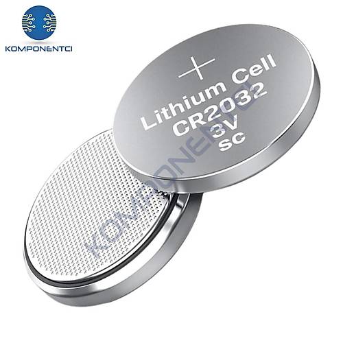 CR2032 3V Lityum Dme Pil 1 Adet Ambalajsz