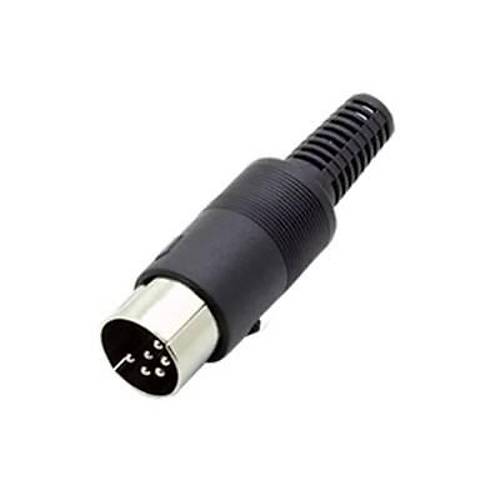 6 Pin Erkek DIN Konnekt�r