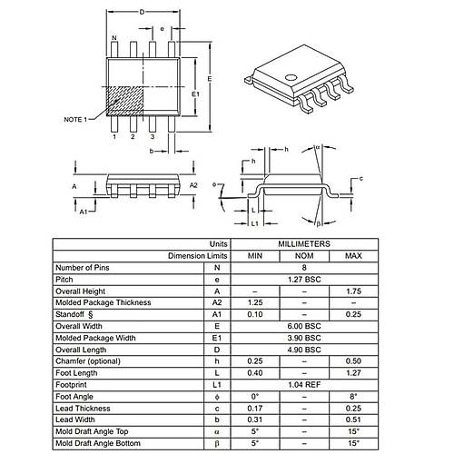 PIC12F683 I/SN Smd 8-Bit 20Mhz Mikrodenetleyici Soic-8