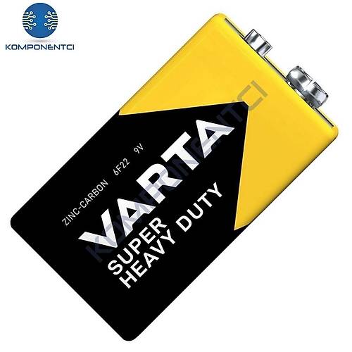 Varta Superlife Manganez 9V Pil