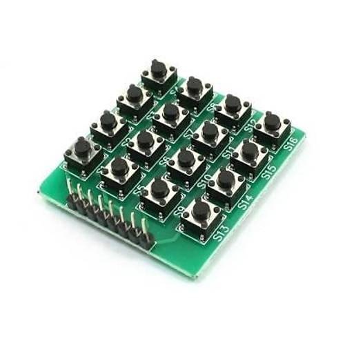 4x4 Push Buton Keypad