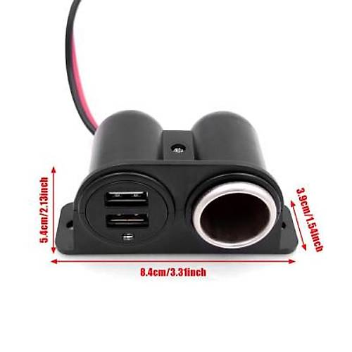 �ift USB Di�i Ara� �akmak Soketi