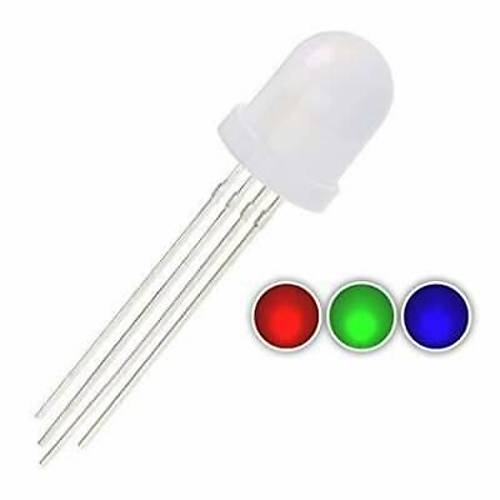 8mm RGB LED 4 Bacaklı Ortak Katot | Komponentci