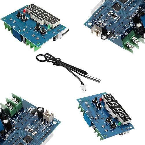 W1401 12V Dijital Scaklk Kontrol Cihaz