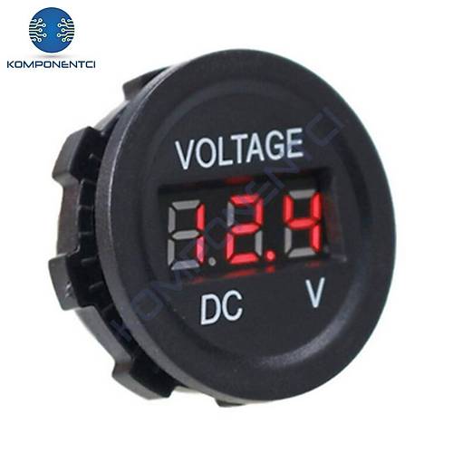 IC-230D Dijital Voltmetre Pano Tip 28mm 6-32V