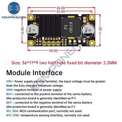 1S-2S-3S-4S Lityum Pil �arj Mod�l� Voltaj D���r�c� 3A 40W