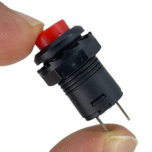 IC-185D Buton Yuvarlak Plastik Kalc 12mm 2P
