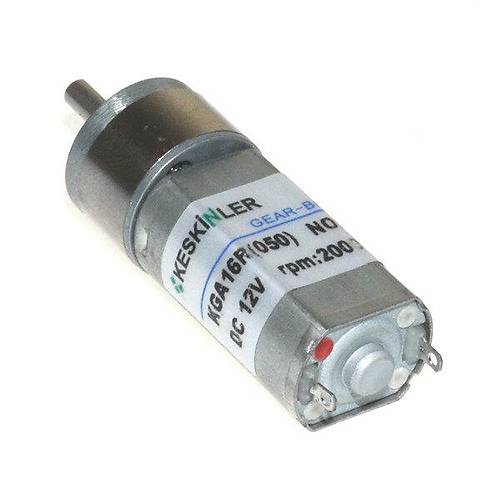 KGA-16 12V 2000Rpm Red�kt�rl� Dc Motor