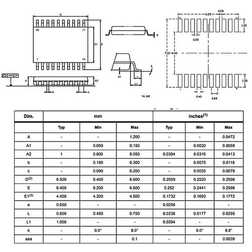 STM8S003F3P6TR Smd 8-Bit 16MHz Mikrodenetleyici Tssop-20