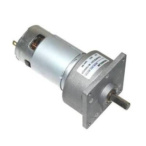 KGA60 24V 100Rpm 60mm Red�kt�rl� Flan�l� Dc Motor