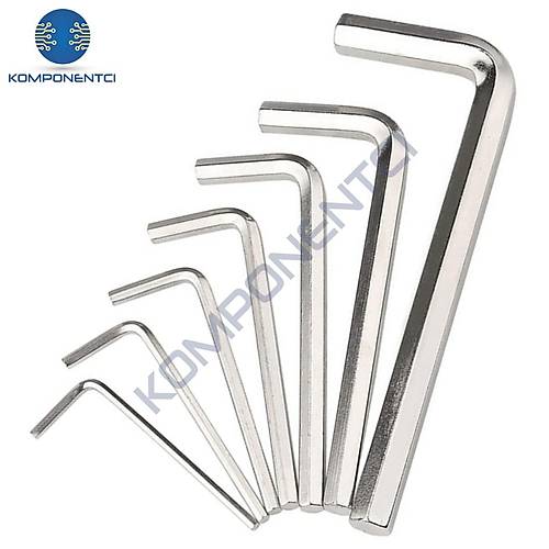 3mm K�sa L Alyan Anahtar - M3�Allen Anahtar