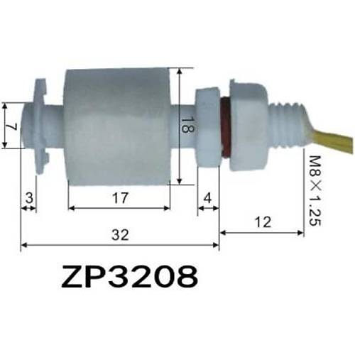 Su Seviyesi Sens�r� (45x18mm) - ZP3208