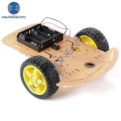2WD Robot Araba Kiti