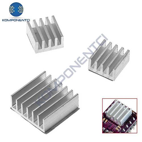 3'l� Mini Al�minyum So�utucu Seti Termal Bantl�