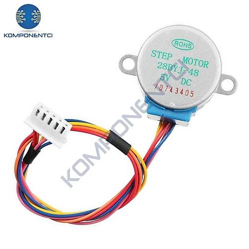 28BYJ-48 5V Redktrl Step Motor - ULN2003A Src Kart