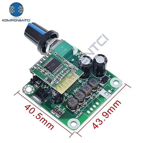 TPA3110 2x15W Bluetooth 4.2 Dijital Stereo Audio Amfi Modl