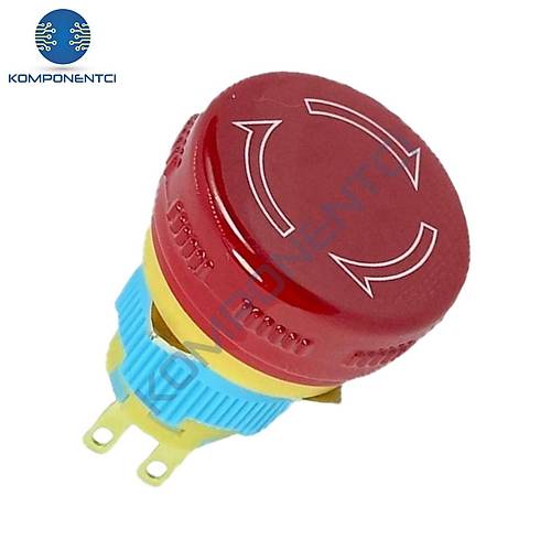 IC-180D-27 Acil-Stop Bas-evir 16mm 2NC Kafa:27mm