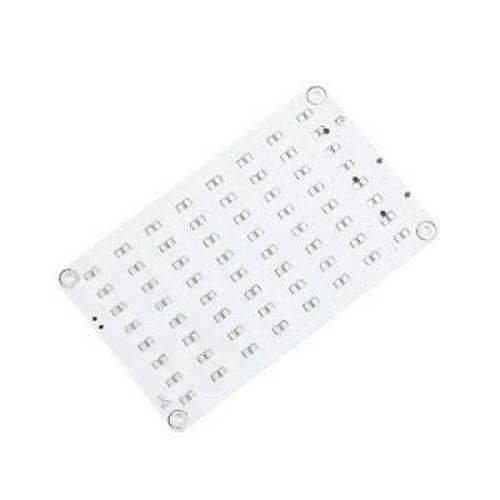 8x8 Demonte Sese Duyarl� Led M�zik Spektrumu - K�rm�z�