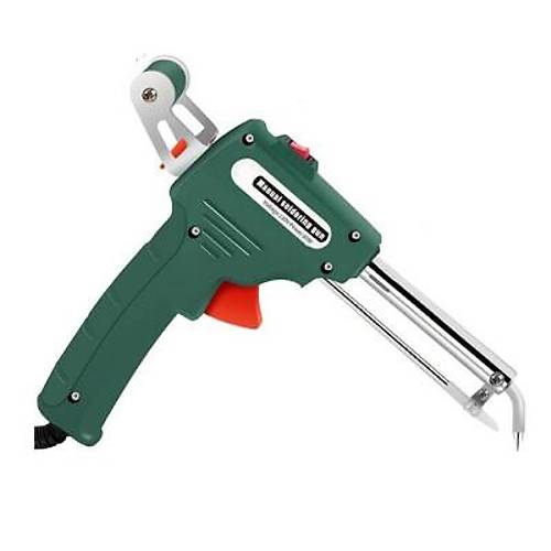 60W E�ik U�lu Ye�il Tabanca Havya - Lehim Teli Beslemeli