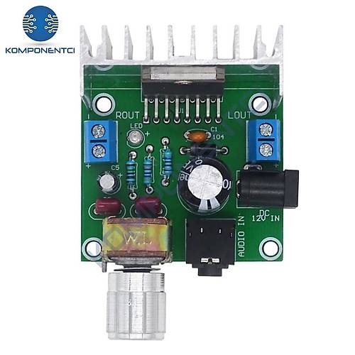 TDA7297 Amfi Devresi Amplifikat�r �ift Kanal 2x15W