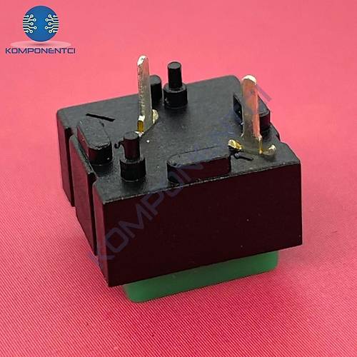 IC-204C Yayl� Kare Plastik Buton 12x12mm PBS-18B (Ye�il)