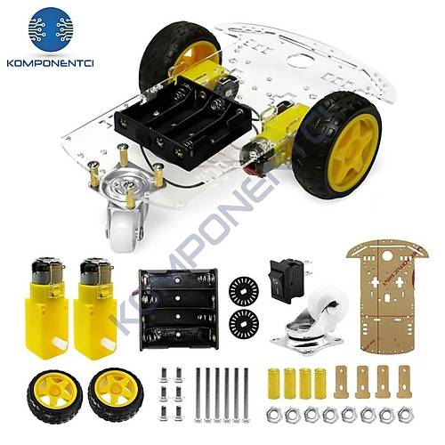 2WD Robot Araba Kiti