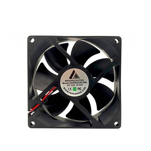 92x92x25 DC 12V 0,23A Brushless Cooling Fan (3 Kablo)