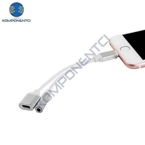 Divex Lightning Kulakl�k ve �arj �o�alt�c� Adapt�r Gri DC-176