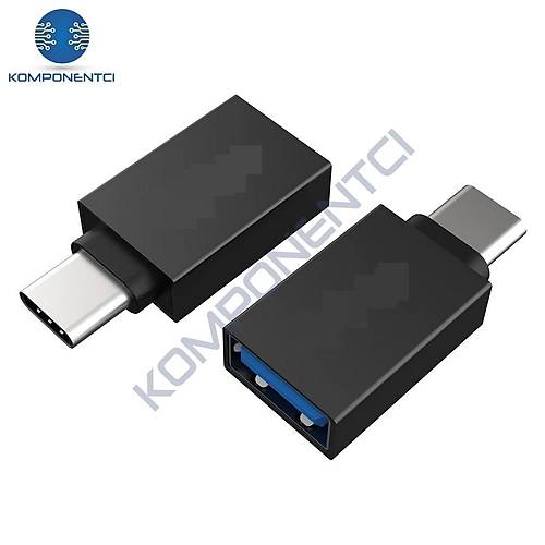 Divex Type-C Erkek USB3.0 Di�i Adapt�r �evirici Siyah DO-182